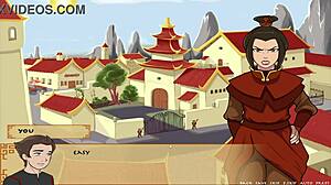 Four Elements Trainer - Slave Route Deel 19: Intense BDSM in Avatar Parodie