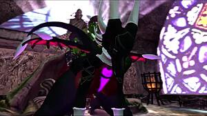 Is Eclipse Central Cynder's Guard Sfx Ver teasing big cocks?