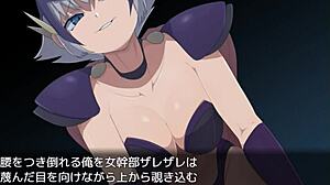 Evil executive receives blowjob in quest.