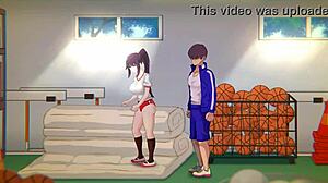 hentai sex game 7 days girlfriend with gymnast athletic friend erotic scenes.