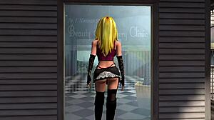 i enjoy the beautiful ranch in this lula 3d anime