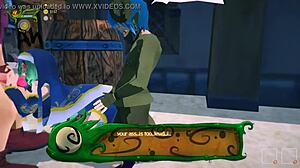 3D Sister Nun Gangbang Slave Bar