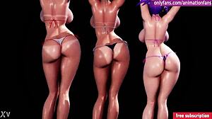 Sexiest Asian Girls Dance Uncensored in Hentai Animation Interviews