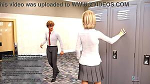 adeline 11 gets wild in 3d porn comics 😈