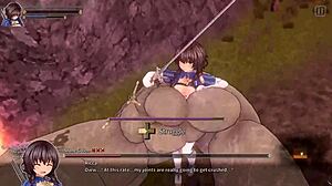 นักรบศักดิ์สิทธิ์ ริกก้า โดนควยหินเจาะในอนิเมชั่น