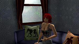 i enjoy the beautiful ranch in this lula 3d anime