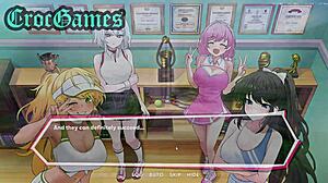 Ik Speel Tennis in Deze Hentai Anime Game.