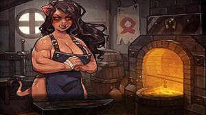 My Pig Princess Hentai Game Pornplay Ep 14 Reveals Daughter's Massive Tits In Curvy Outfit.