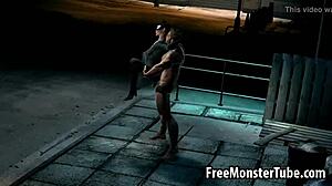 3D Cartwoman Fucked Hard By Wolverine Outdoors