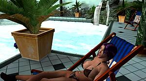 i enjoy the beautiful ranch in this lula 3d anime