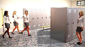 אדלין 11 משתוללת בקומיקס פורנו 3D 😈