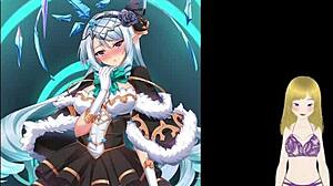 Hentai Girl's Panties Stuck In Juicy Pussy Tunnel