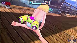 Senran Kagura Wet Girls Water Park Fuck