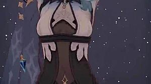 Girl animation dance sexy