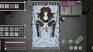Shibuya rin hentai game with blowjob creampie toys