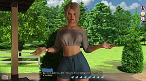 Смотри как эта шлюха показывает сиськи в больнице!