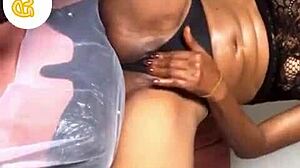 beautiful girl opens anal for huge assfucking