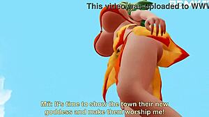 MMD uriașă și accident magic al ucenicului în stil Konosuba