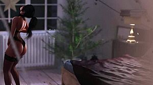 Jeg hjælper min stedsøster i spillet life in santa county del 8