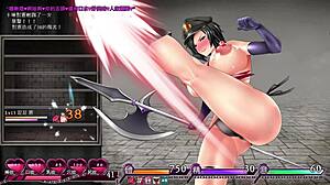 Karryns prison day21 to day22 features big tits blowjob and handjob action in hentai game