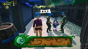 3D Sister Nun Gangbang Slave Bar