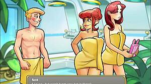 lets play space rescue code pink in the sauna