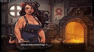 Mijn Varkens Prinses Hentai Game Pornplay Ep 14 Toont Dochters Massieve Tieten In Kromme Outfit