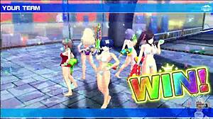 Senran Kagura Wet Girls Water Park Fuck