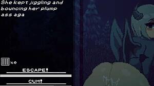 חבר גדול עם זין ענק מכה בכוס סוקובוס בזמן שאני צופה בתחת שלה נזיין במשחק ציד