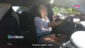 Excuse me, sir, can you touch my big tits for directions?