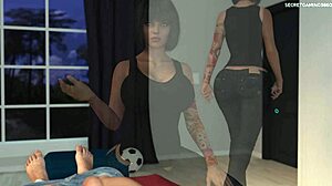 Descriptive Hot Stepmom Invites Horny Guy Into House Full Of Curvy Women. Lust & Life 01 3D Porn Game