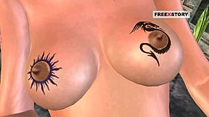 animated cartoon of indian bhabhi fingering pussy with banana