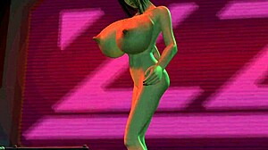 Toket besar mesum di atap rumah animasi jadul!