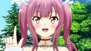 Roshutsu-Kei-Mahou Joshidaisei Crystear 2: Teasing with Monster Cock and Cum on Tits?