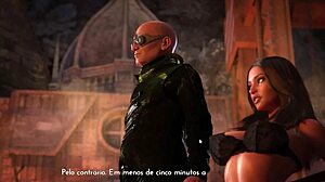 Sexy hentai game intense action