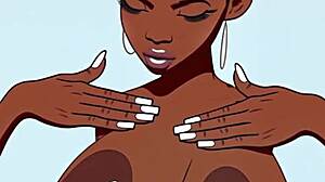 laine boobs toon big tits black ebony hentai natural tits