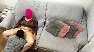 i caught my wife cheating with a big black cock, and she orgasmed hard on his ass