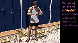 What naughty things is the babysitter doing in episode 9?