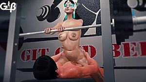 I love mercy's big ass in overwatch compilation