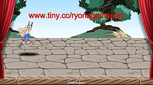 Лепа принцеза интерактује са војницима у Ailice хентаи акционој игри