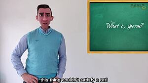 Step Gay Dad Teaches Sex Education Lesson