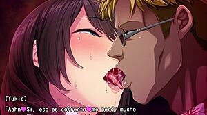 esposa infiel con el ex-novio ruta 2 parte 17 juego hentai, kissing and big ass action 😘