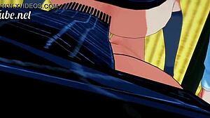 shirou blowjob and bareback with sieg on tatami, cum in mouth and ass