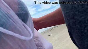 Crazy Milf Jerks Me Off In Front Of Passersby