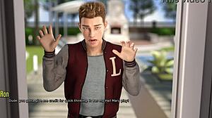 História de sexo madrasta enteado - como você a fode em hentai 3D com pau monstro