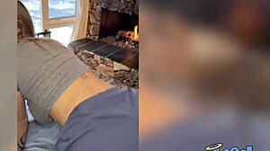 Intense Ass Fucking With Big Titty Blonde On Snowboarding Trip