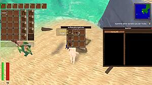 Gameplay of tropical monster girls involves character creation and getting stranded