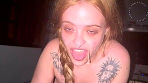 Spit In Blonde's Face