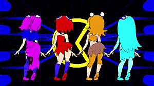 Minus8 Pac-Man Ghost Girls Animation