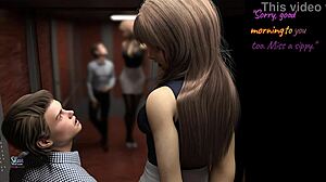 Babysitter 3d porn comics episode 11 full voiceover subtitles. What are you doing?